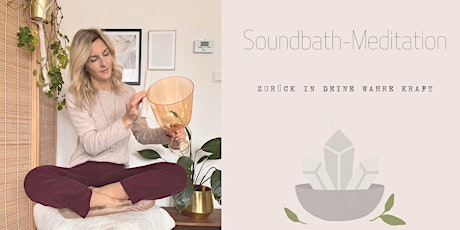 Soundbath-Meditation mit Kristallklang, die dich bewegt...