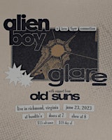 6/23 Glare & Alien Boy Live in Richmond ft. Old Suns primary image