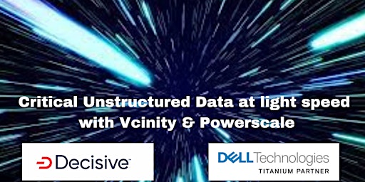 Imagem principal de Critical unstructured data at light speed with Vcinity & Powerscale