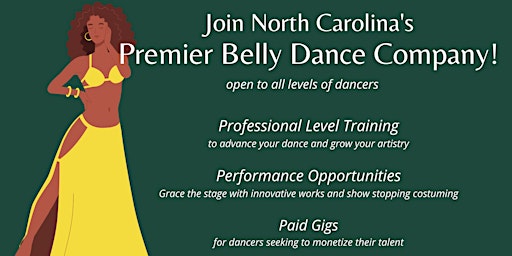 Belly Dance Company Auditions! [all levels welcome] primary image