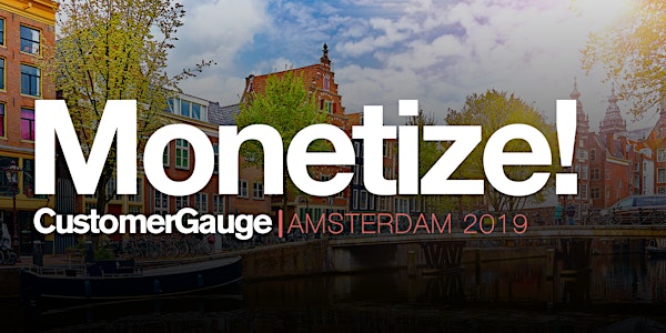 Monetize! Amsterdam 2019