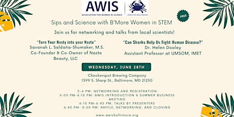 Sips & Science with B'More Women in STEM
