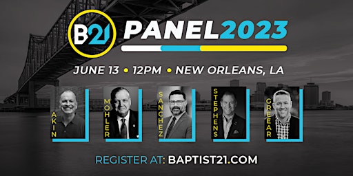 2023 Baptist21 Lunch Panel  primärbild