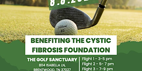 Swinging for a Cure Benefiting The Cystic Fibrosis Foundation