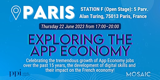 Image principale de Exploring the App Economy - Paris