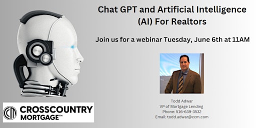ChatGPT and Artificial Intelligence (AI) For Realtors primary image