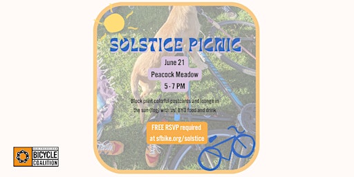 Solstice Printmaking Picnic | SF BICYCLE COALITION primary image