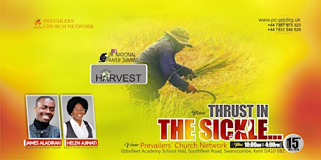  UK National Prayer Summit "THRUST IN THE SICKLE"  primary image