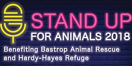 Stand Up For Animals Comedy Fundraiser 2018 primary image