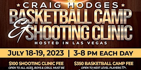 Craig Hodges Camp and Shooting Clinic