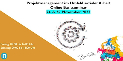 Projektmanagement im Umfeld sozialer Arbeit -Basis- Online-Seminar Nov´'23 primary image