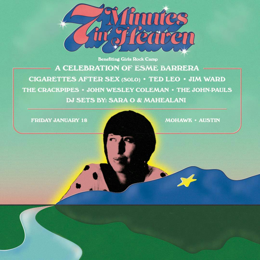 7 Minutes In Heaven: a celebration of esme barrera (girls rock camp benefit)