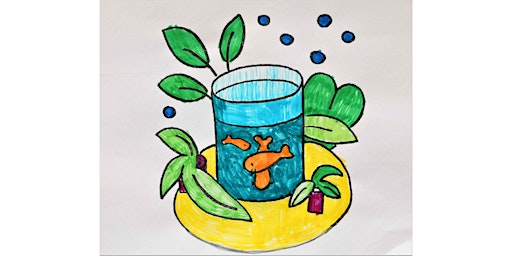 Goldfish Drawing Class All Ages are Welcome Kids or Adults  *Summer Special primary image