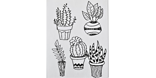 Drawing Plants Art Class All Ages are Welcome Kids or Adults  *Special* primary image