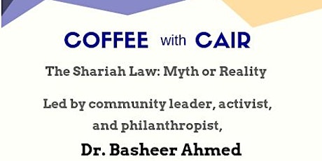 Coffee with CAIR: Dr. Basheer Ahmed primary image