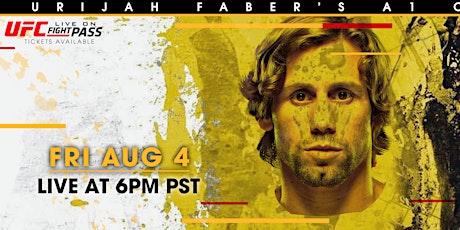 Image principale de Urijah Faber's A1 COMBAT 13 TACHI PALACE Alvarez VS Creighton