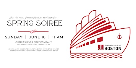 Junior League of Boston's Spring Soiree on the Charles River