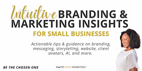 Intuitive Branding and Marketing Insights for Small Businesses