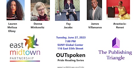 OUTspoken Reading Series - June 27