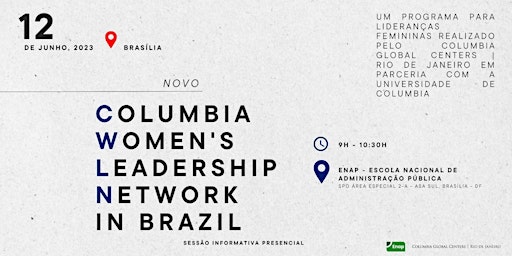Imagen principal de Info Session em Brasília | Columbia Women's Leadership Network Program