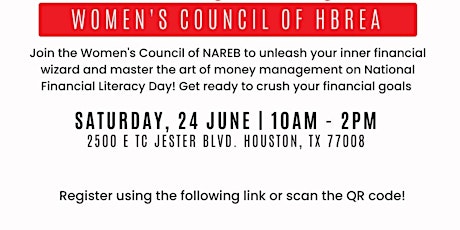 Women's Council of HBREA National Financial Literacy Day Class primary image