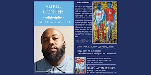 Alfred Conteh Print Signing and Release