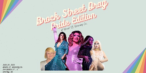 Pride Drag Night at Brock St. Brewing Co. primary image