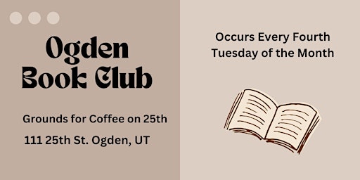 Imagem principal do evento Ogden Book Club
