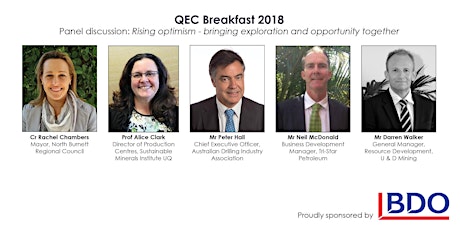 2018 Queensland Exploration Council Breakfast primary image