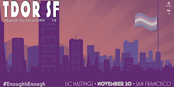 SF Transgender Day of Remembrance 2018