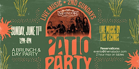 Sunday Funday Patio Day Party - Matador's Second Sundays