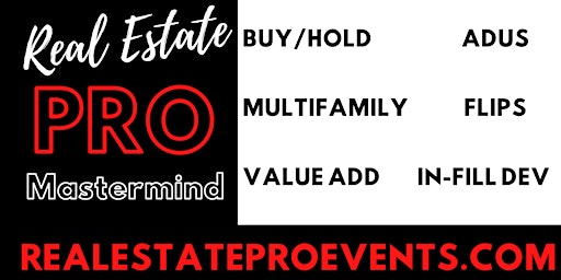 Hauptbild für Real Estate Pro Mastermind!