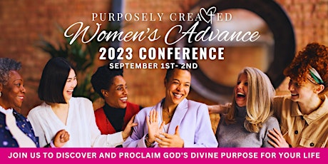 Purposely Created Women's  Advance  2023 Conference
