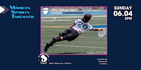 Western Ultimate League Championship Watch Party