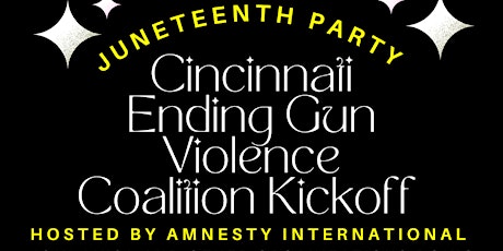 Cincinnati Ending Gun Violence Coalition Kickoff