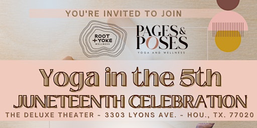 Juneteenth Yoga in the 5th Celebration primary image