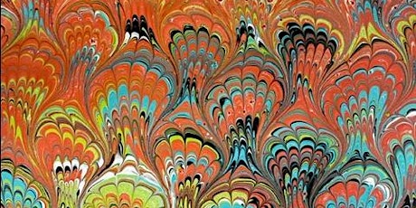 Primaire afbeelding van Paper Marbling w/ Sandi Brayman: A One-Day Workshop with Instruction