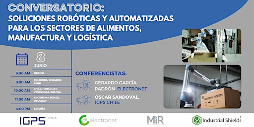 Imagen principal de Conversatorio: "Soluciones de robótica y automatización para la industria".