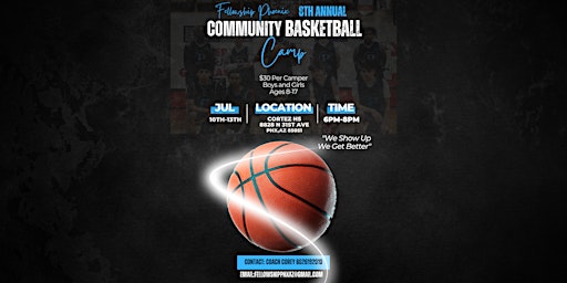 8th Annual Community Basketball Camp  primärbild