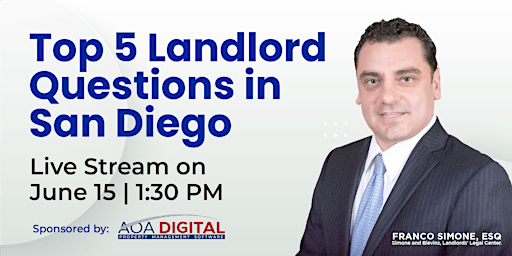 Top  5 Landlord Questions in San Diego primary image