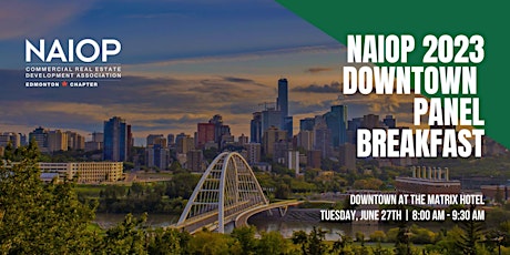 Primaire afbeelding van NAIOP 2023 Downtown Panel Breakfast