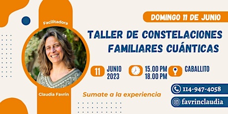 TALLER DE CONSTELACIONES FAMILIARES CUÁNTICAS