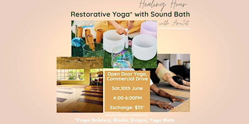 Restorative Yoga with Sound Bath primary image