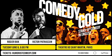 Comedy Gold • English Stand-Up Comedy in Paris