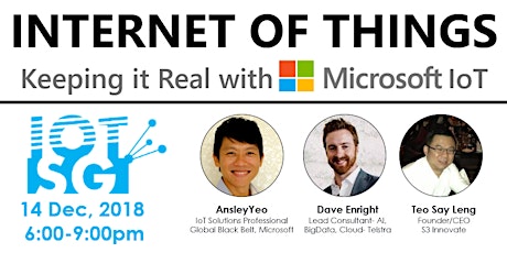 Internet of Things: Keeping it Real with Microsoft IoT primary image