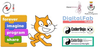 Scratch! Piccoli coder crescono. Coderdojo @DXC @HPE @TilaneDigitalFab -17 novembre Scratch! Piccoli coder crescono. Coderdojo @DXC @HPE @TilaneDigitalFab -17 novembre