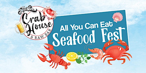 All You Can Eat Seafood Buffet  @ The Crab House and Raw Bar Steel Pier primary image