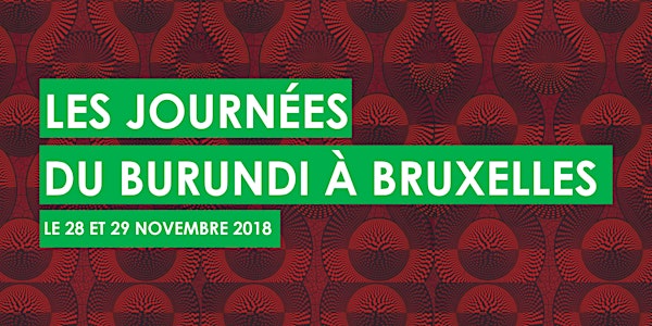 LES JOURNEES DU BURUNDI - Session d'ouverture