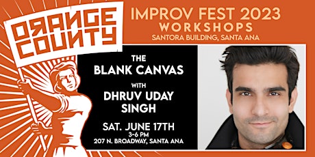 The Blank Canvas - Workshop with Dhruv Uday Singh primary image