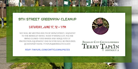9th Street Greenway Cleanup